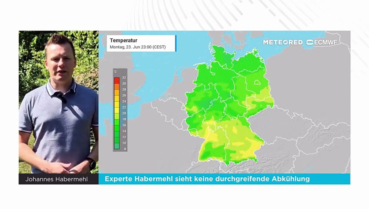 Der Sommer bleibt- Experte Habermehl sieht keine durchgreifende Abkühlung