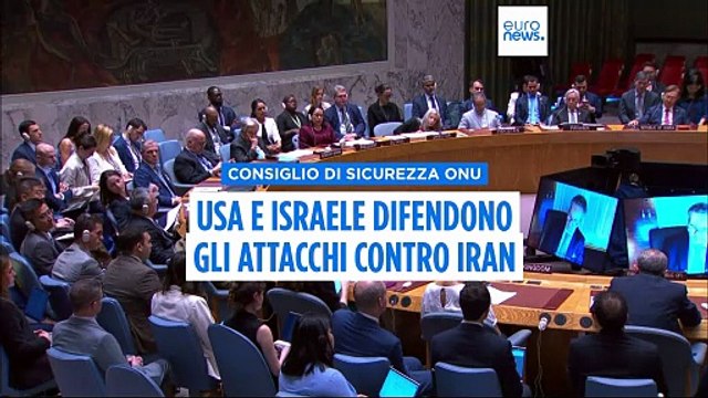 Usa e Israele difendono gli attacchi contro l'Iran alle Nazioni Unite, Teheran promette ritorsioni