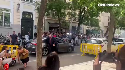 Koldo García, a su legada al Tribunal Supremo