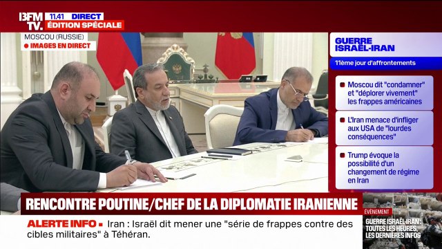 Le chef de la diplomatie iranienne affirme que les frappes israéliennes et américaines sont une violation du droit international