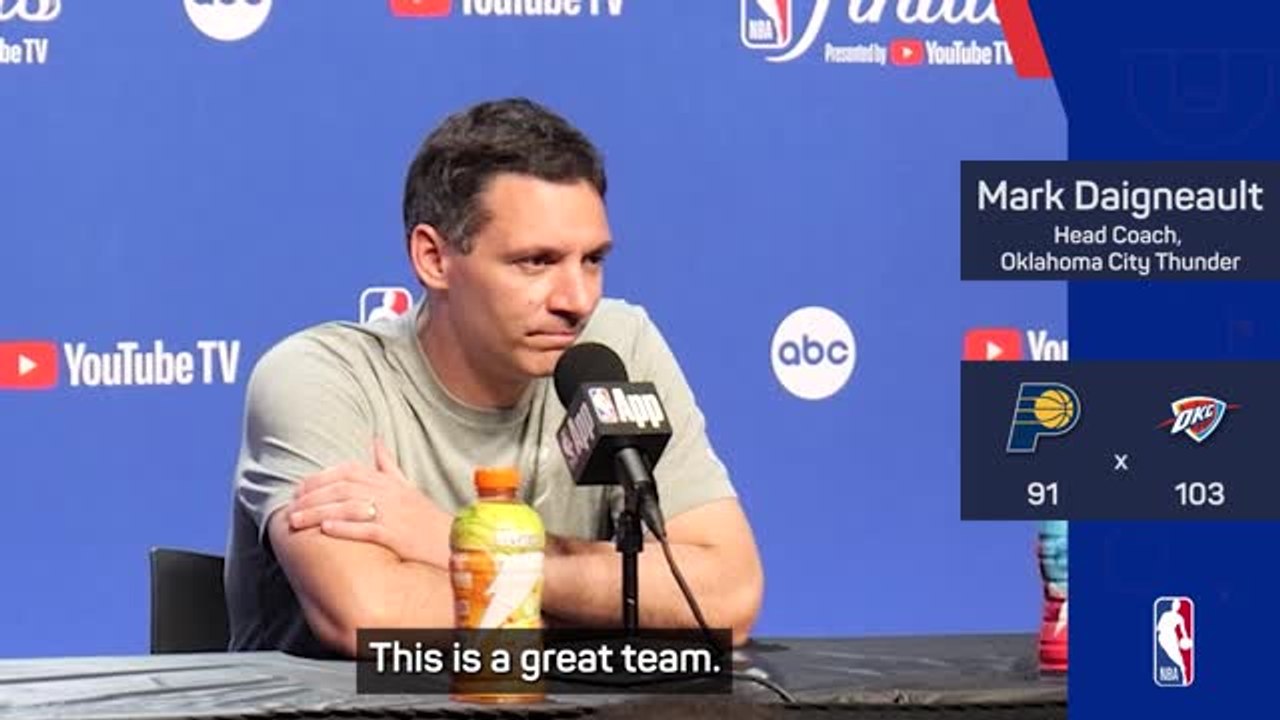 Daigneault hails OKC as a 'historic team' after Game 7 triumph