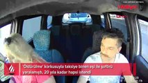 Silahlı eşinden kaçtı, taksiye sığındı! Korkunç an: Kafama nişan aldı