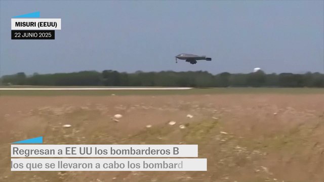 Los bombarderos B-2 de EE UU regresan tras los ataques a infraestructuras nucleares iraniés