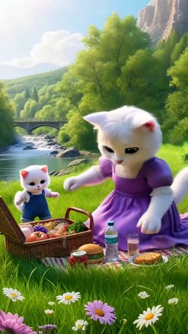 The Power Cat – AI Animation Emotional Story