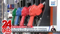 Oil price hike, hahatiin sa 2 bagsak; meron bukas at meron sa Huwebes | 24 Oras