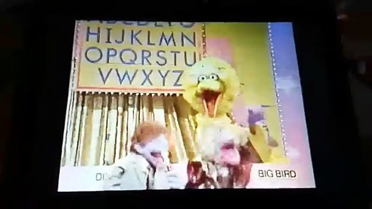 Closing to Sesame Street: The Alphabet Game VHS 1988 (Random House Home Video Version)