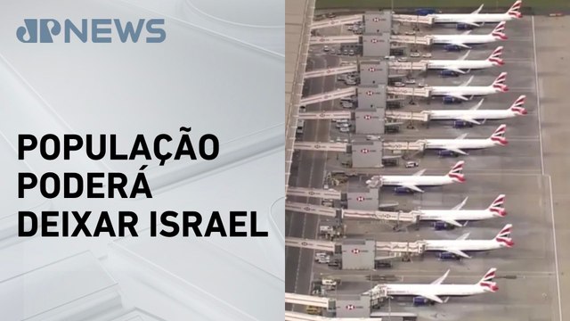 Tel Aviv reabre aeroporto com voos limitados em meio ao conflito com Irã