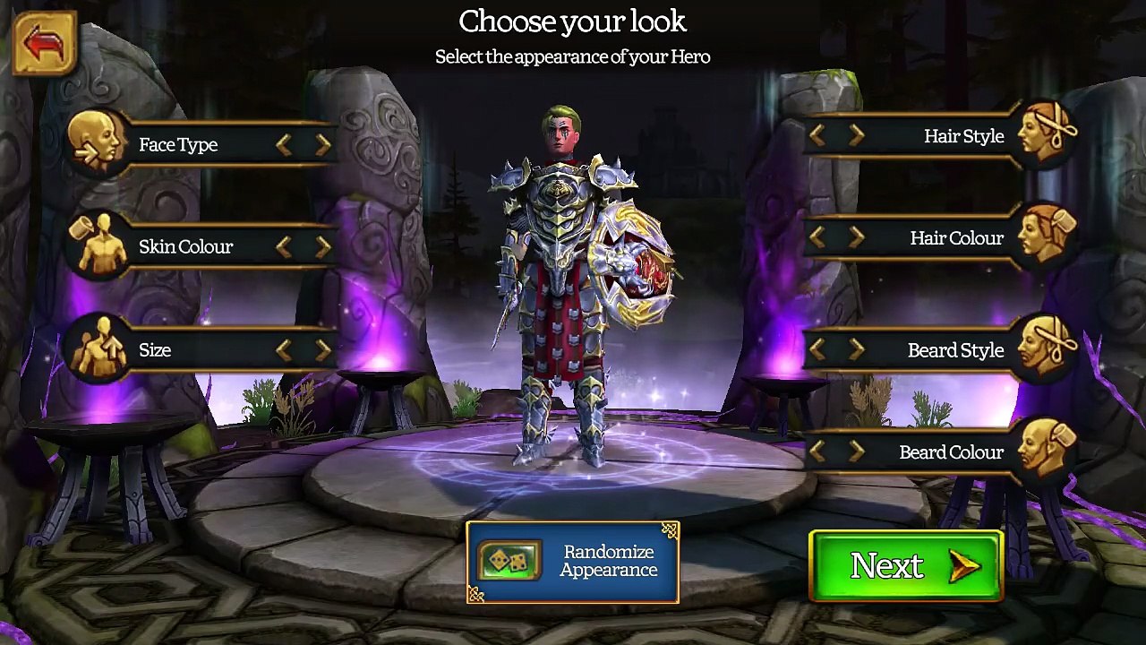 Celtic Heroes - Character Creation