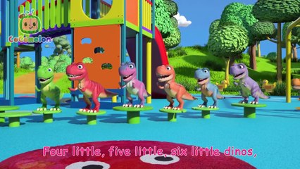 10 Little Dinosaurs Song + Cody's Dino Birthday! | CoComelon Nursery Rhymes & Kids Songs