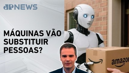 Amazon vai trocar funcionários por inteligência artificial; Bruno Meyer comenta
