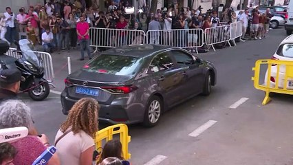 Koldo llega al Supremo entre gritos de "corrupto"