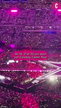 Moment touchant pour les filles de Beyoncé au Stade de France