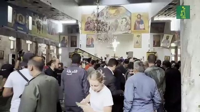 Suben a 22 los muertos en ataque atribuido a Estado Islámico contra una iglesia de Damasco