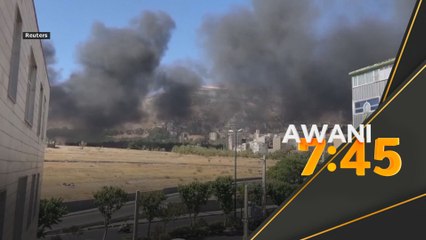 Iran lancar serangan bertubi-tubi ke atas Israel