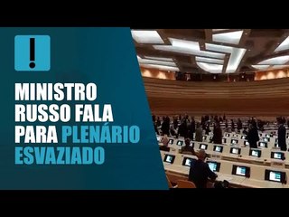 Diplomatas boicotam discurso de embaixador russo na ONU