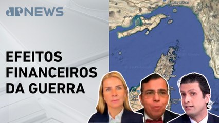 Como o risco de bloqueio do Estreito de Ormuz mexe com a economia mundial? Bancada comenta