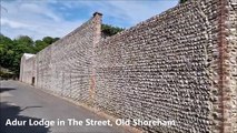The highest and largest flint wall in Sussex - and what lies beyond
