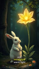 Rabbit and Flower