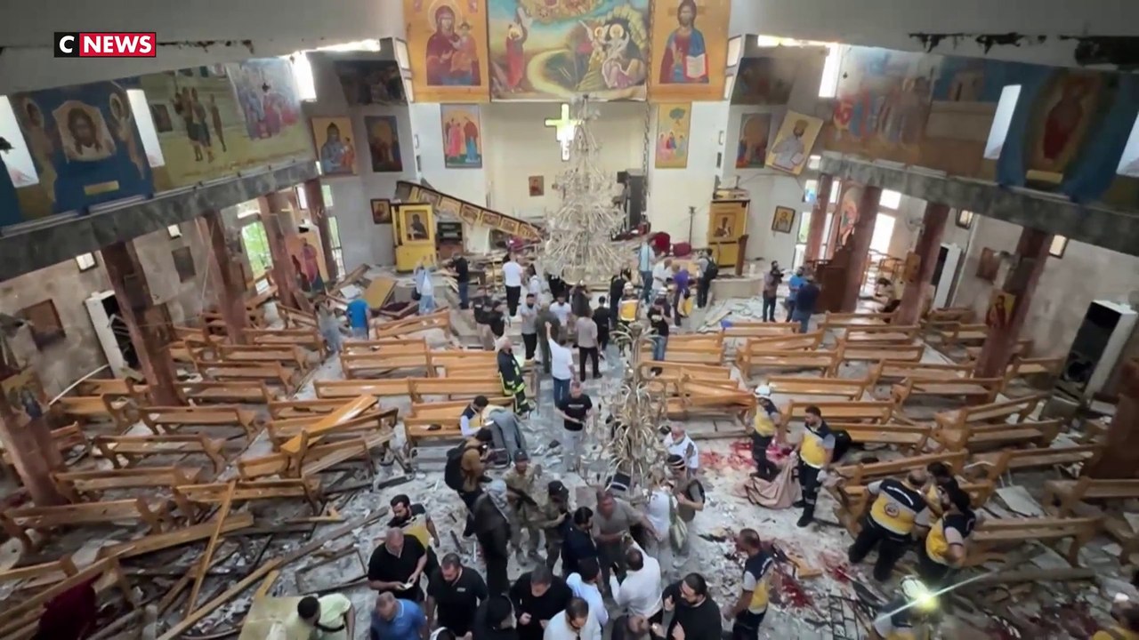 Syrie : un attentat suicide fait au moins 22 morts dans une église de Damas