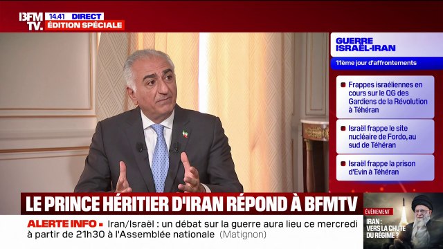 Ce régime peut très certainement se doter d'une arme atomique : le prince héritier d'Iran estime qu'il existe toujours une menace nucléaire dans le pays