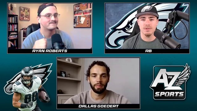 Dallas Goedert talks about what makes Jalen Hurts special, despite what rankings say