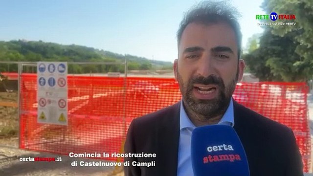 Comincia la ricostruzione di Castelnuovo di Campli