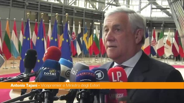 Iran-Usa, Tajani Ue abbia linea comune e lavori per de-escalation