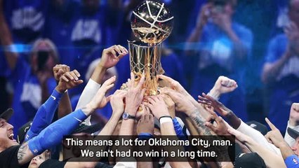 Thunderstruck! OKC stars and fans react to historic NBA title