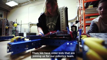 Watch: The young Canadian robotics team building confidence through code