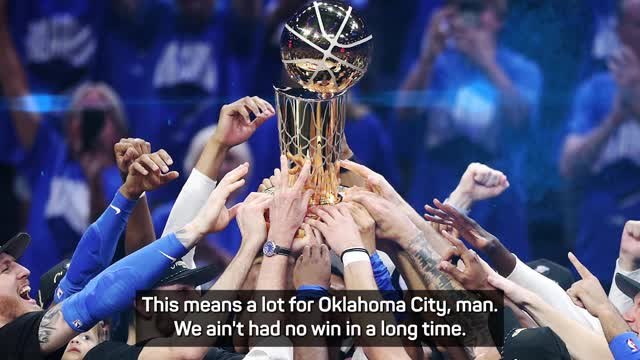 Thunderstruck! OKC stars and fans react to historic NBA title