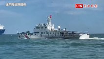 中國海警船本月第四度侵擾金門海域 去年2/19以來第77次襲擾（金門海巡隊提供）