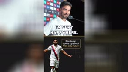 Gundogan reveals stance on Man City future