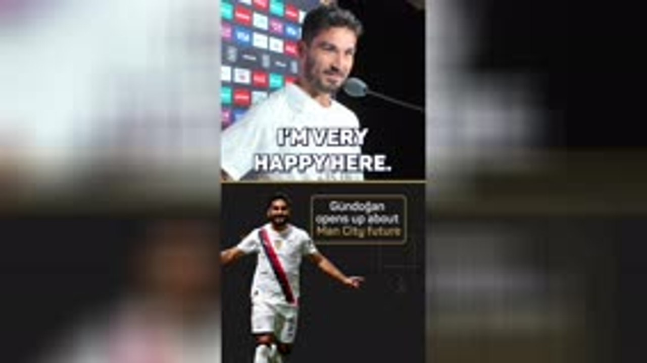 Gundogan reveals stance on Man City future