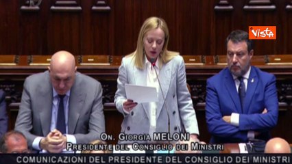 Meloni: A Gaza la reazione di Israele ha forme inaccettabili