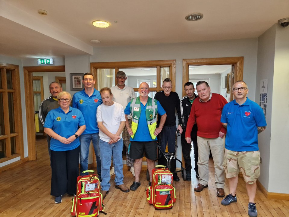 John Porter, Heart of Foyle praises House in the Wells for donation in Derry