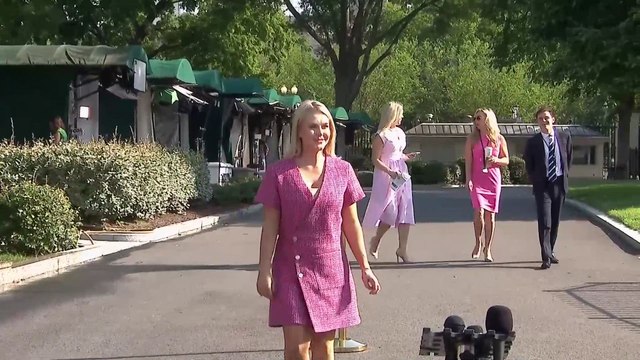 TRUMP'S IRAN REMARKS downplayed by Leavitt: ‘Simply raising a question’