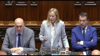 Iran, Meloni: potenziali enormi rischi da destabilizzazione regione