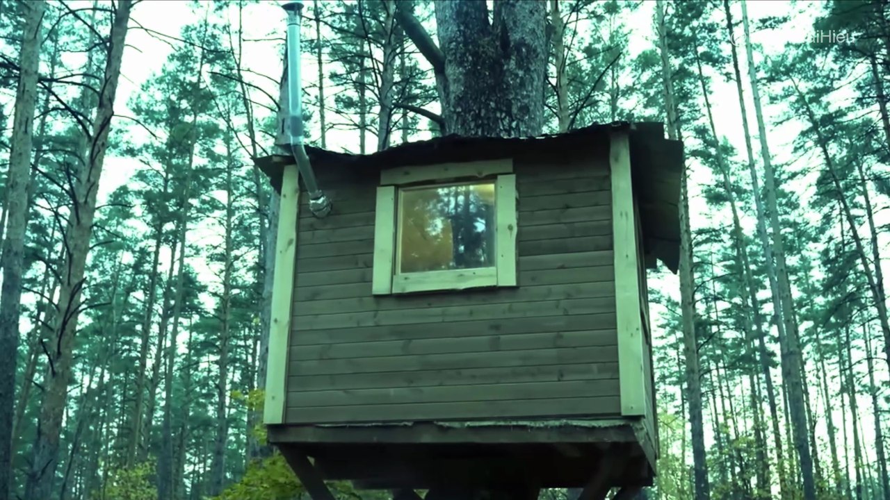 Build A Dream Tree House, A Man Built a Tree House in 30 DAYS, Start to Finish | Solo camping, bushcraft survival skills