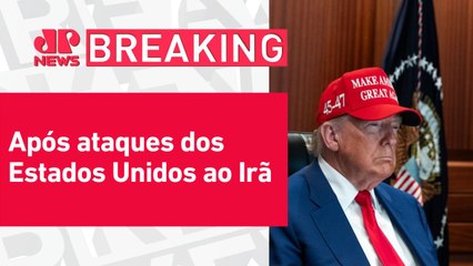 Trump sugere mudança de regime em Teerã | BREAKING NEWS