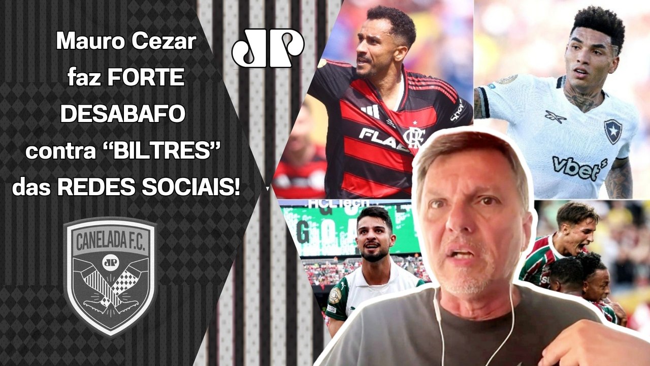 "ESSAS PESSOAS SÃO DOENTES! MALUCAS!!! Elas ACHAM MESMO que eu..." Mauro Cezar DESABAFA! | Mundial