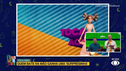 Toca aqui! Quem bate na mão ganha uma surpresa | Perrengue na Band