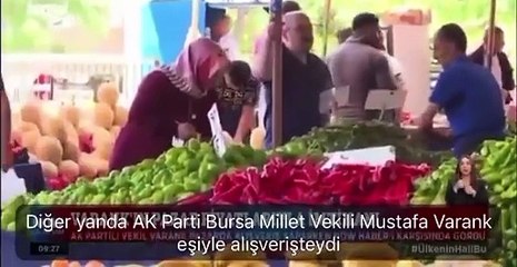 AK Partili Mustafa Varank'a pazarda mikrofon uzatıldı! Fiyatlar sorulunca...
