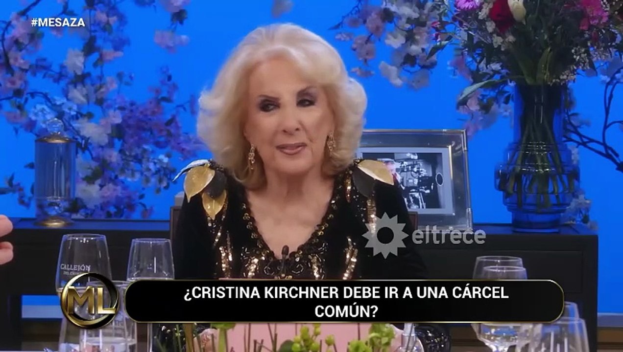 Mirtha Legrand salió en defensa de Cristina Kirchner y cruzó a Patricia Bullrich