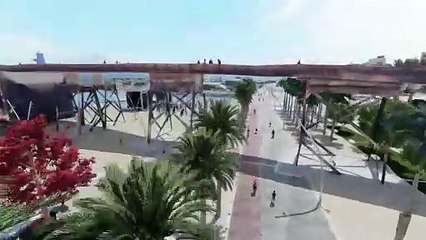 Moreno anuncia 15 millones de euros para avanzar en la integración Puerto-Ciudad de Almería