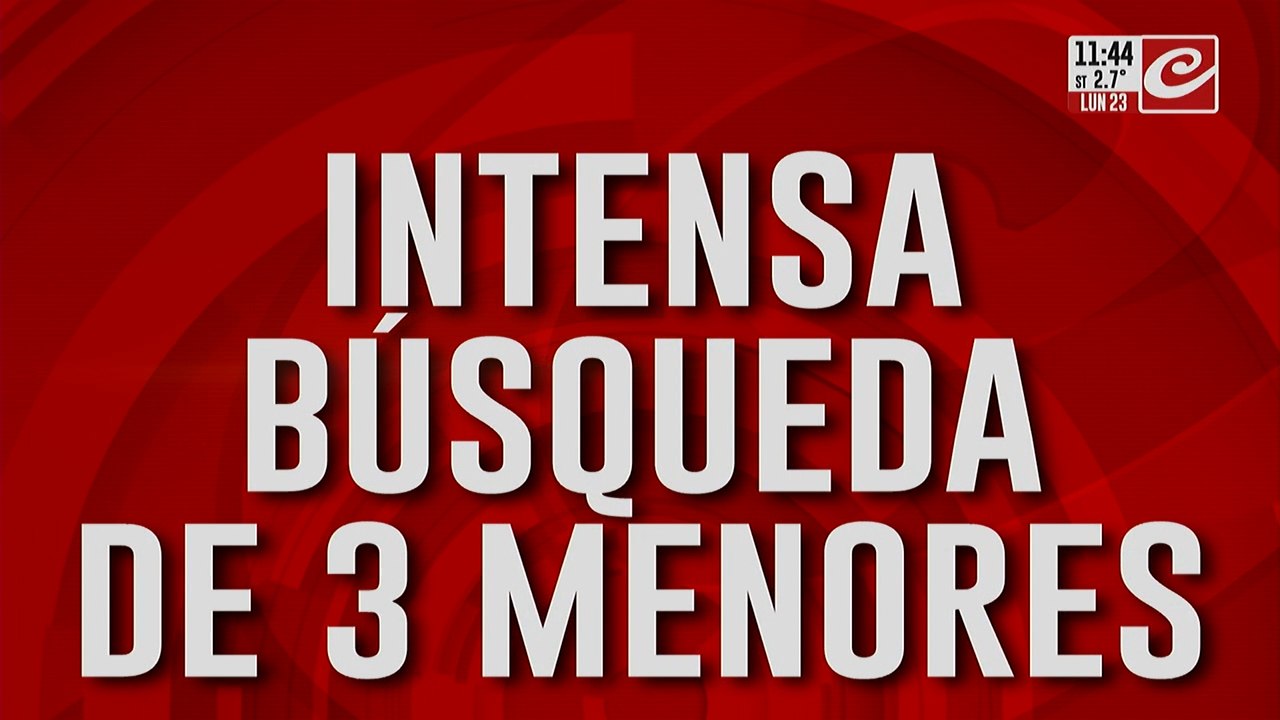Intensa búsqueda de 3 menores: estas son 2 de las 5 nenas que se escaparon del orfanato