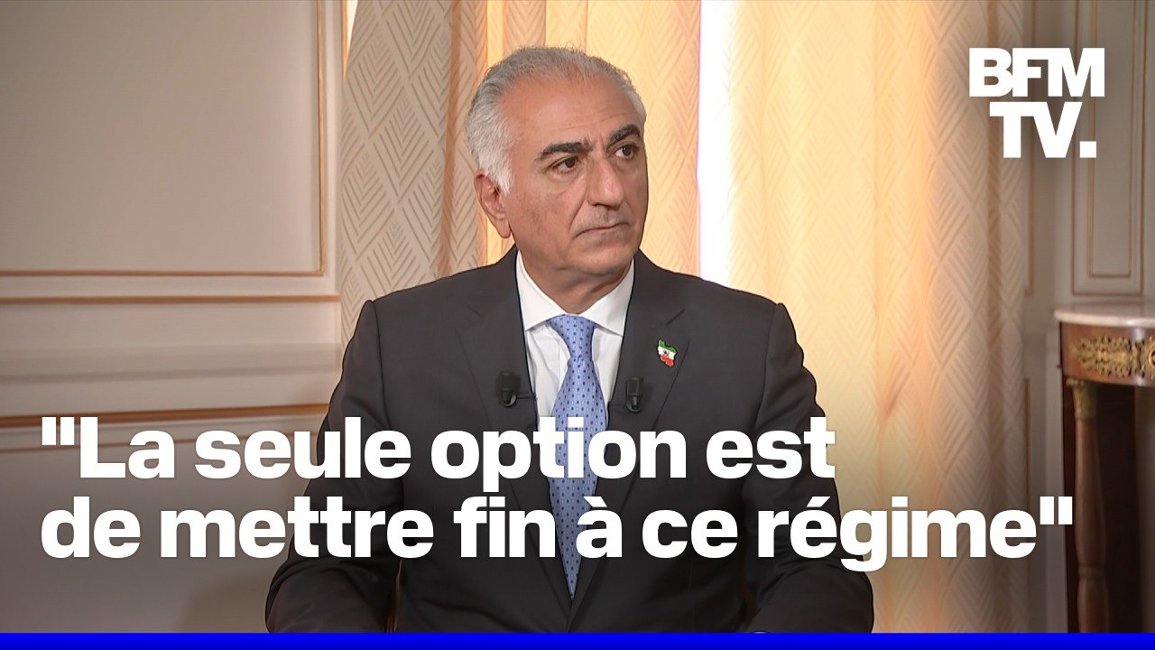 "Je suis prêt à rentrer" en Iran, annonce Reza Pahlavi, prince héritier