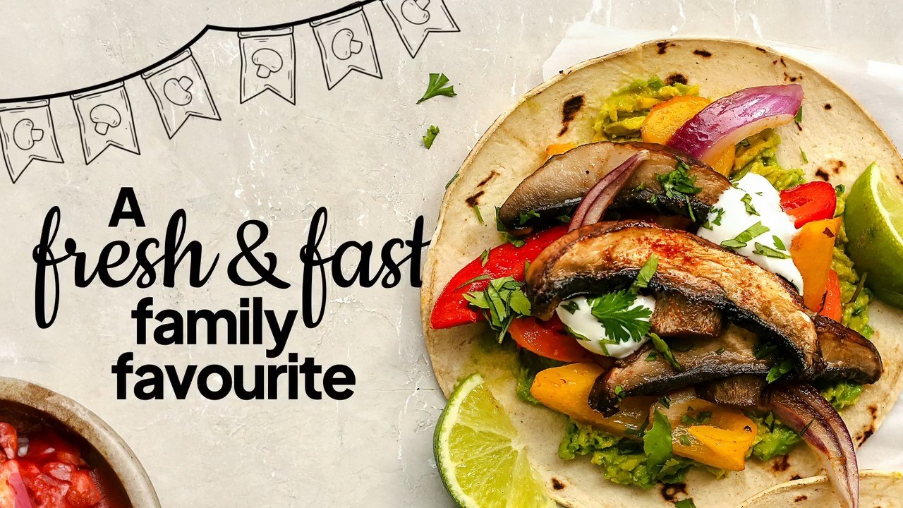 Sizzle up dinner with these mushroom fajitas