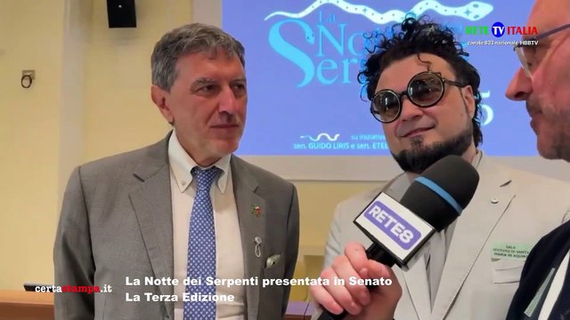 La Notte dei Serpenti presentata in Senato la terza edizione