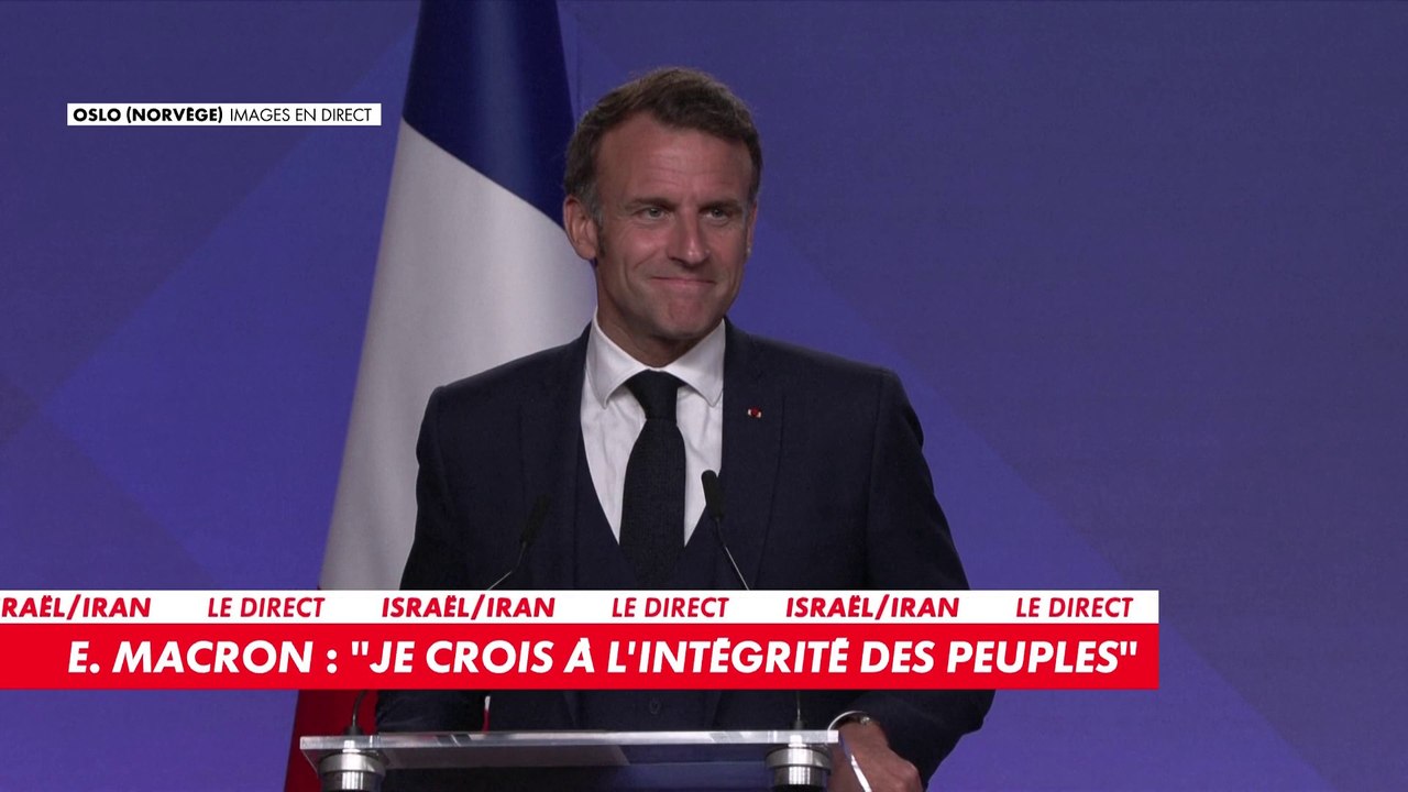 Emmanuel Macron : «La priorité est d'obtenir un cessez-le-feu, de reprendre l'aide humanitaire»