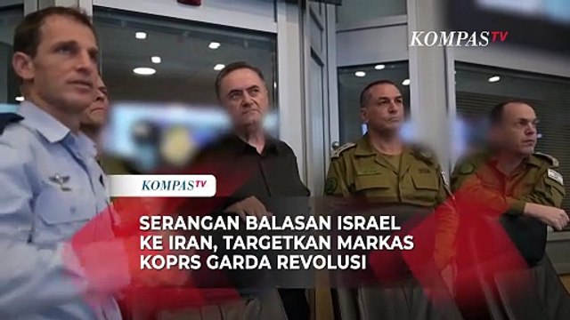 Serangan Balasan! Israel Targetkan Markas Korps Garda Revolusi Iran